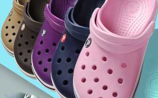 Размеры обуви Crocs, таблицы размеров и соответствия Crocs