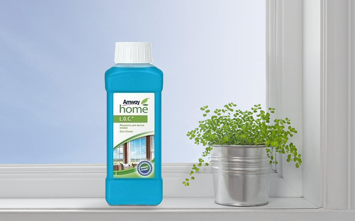 Amway L.O.C. для стекол