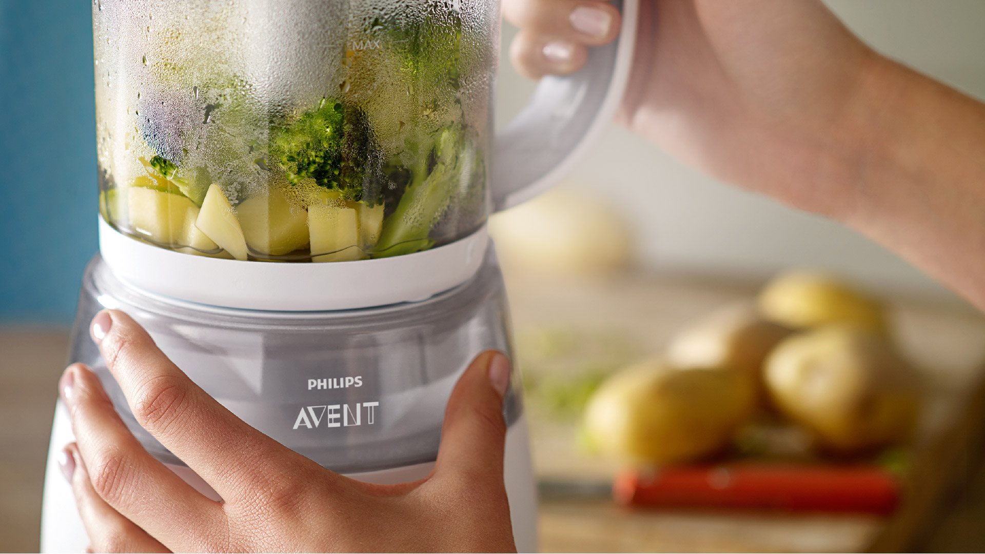 Фото пароварки-блендера Philips Avent