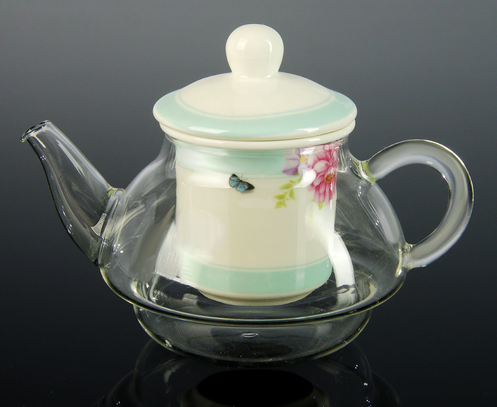 Чайник с керамической колбой