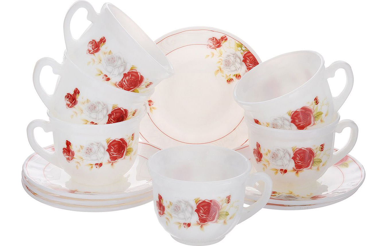 Чайный сервиз из стеклокерамики