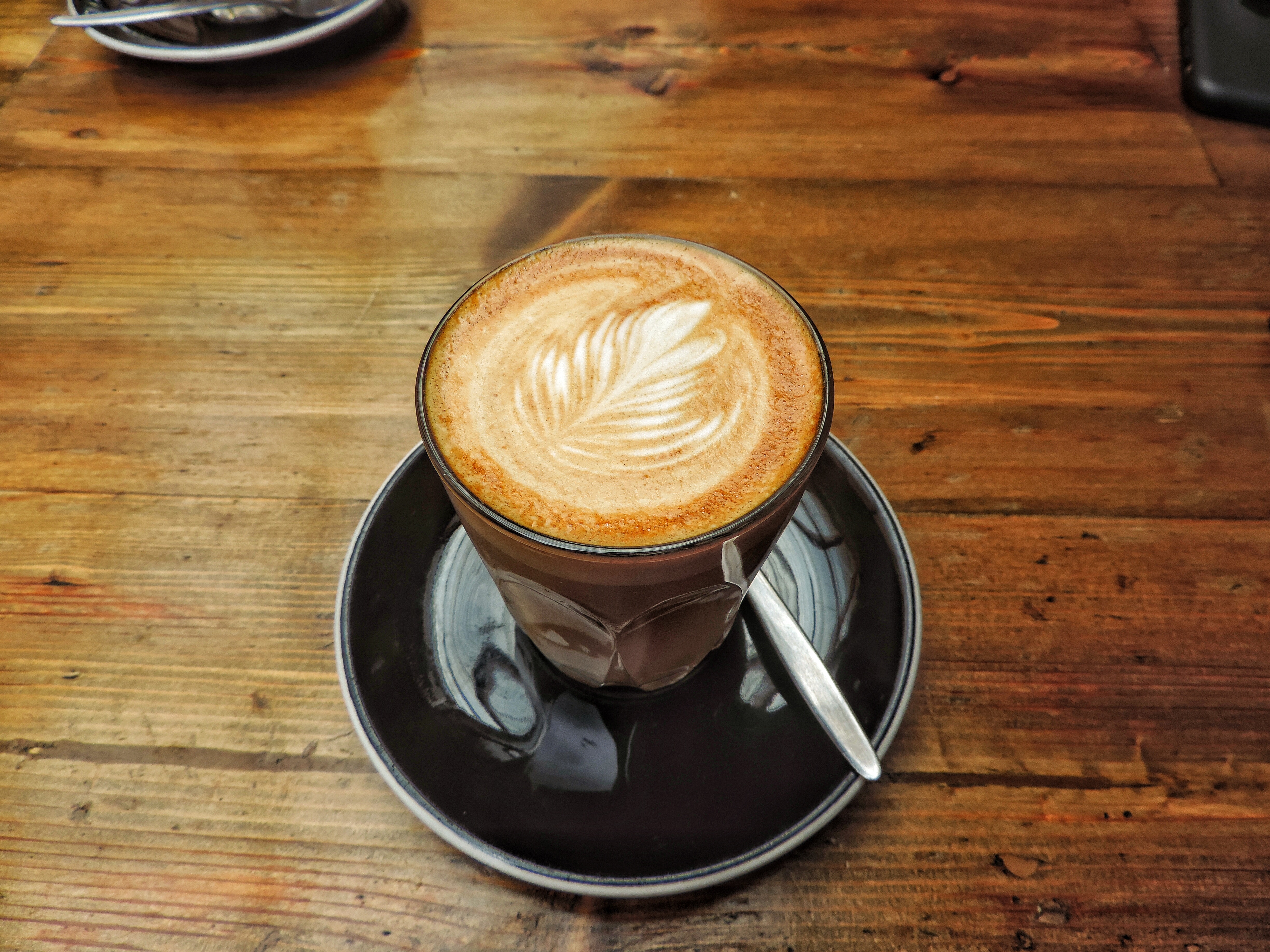 Чашка с латте