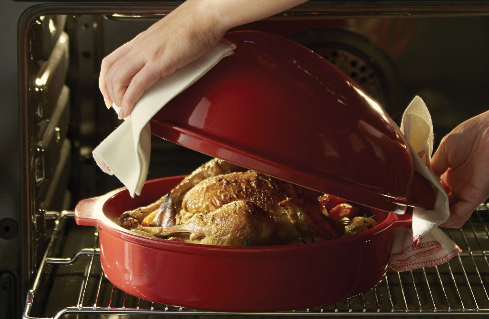 Чугунная форма с курицей