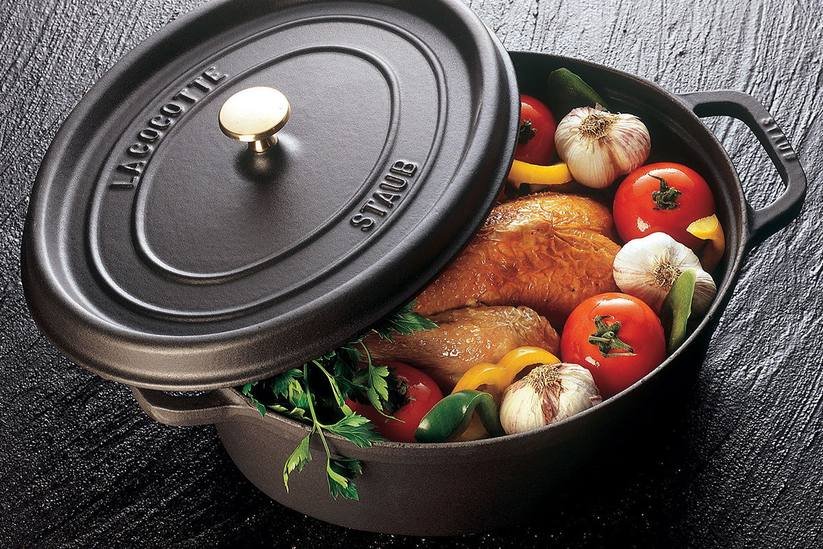 Чугунная жаровня Staub