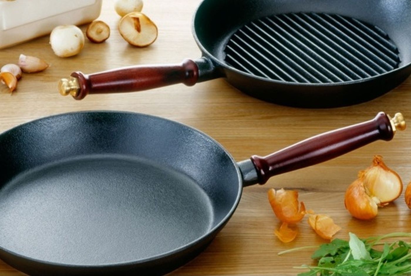 Фото чугунных сковородок