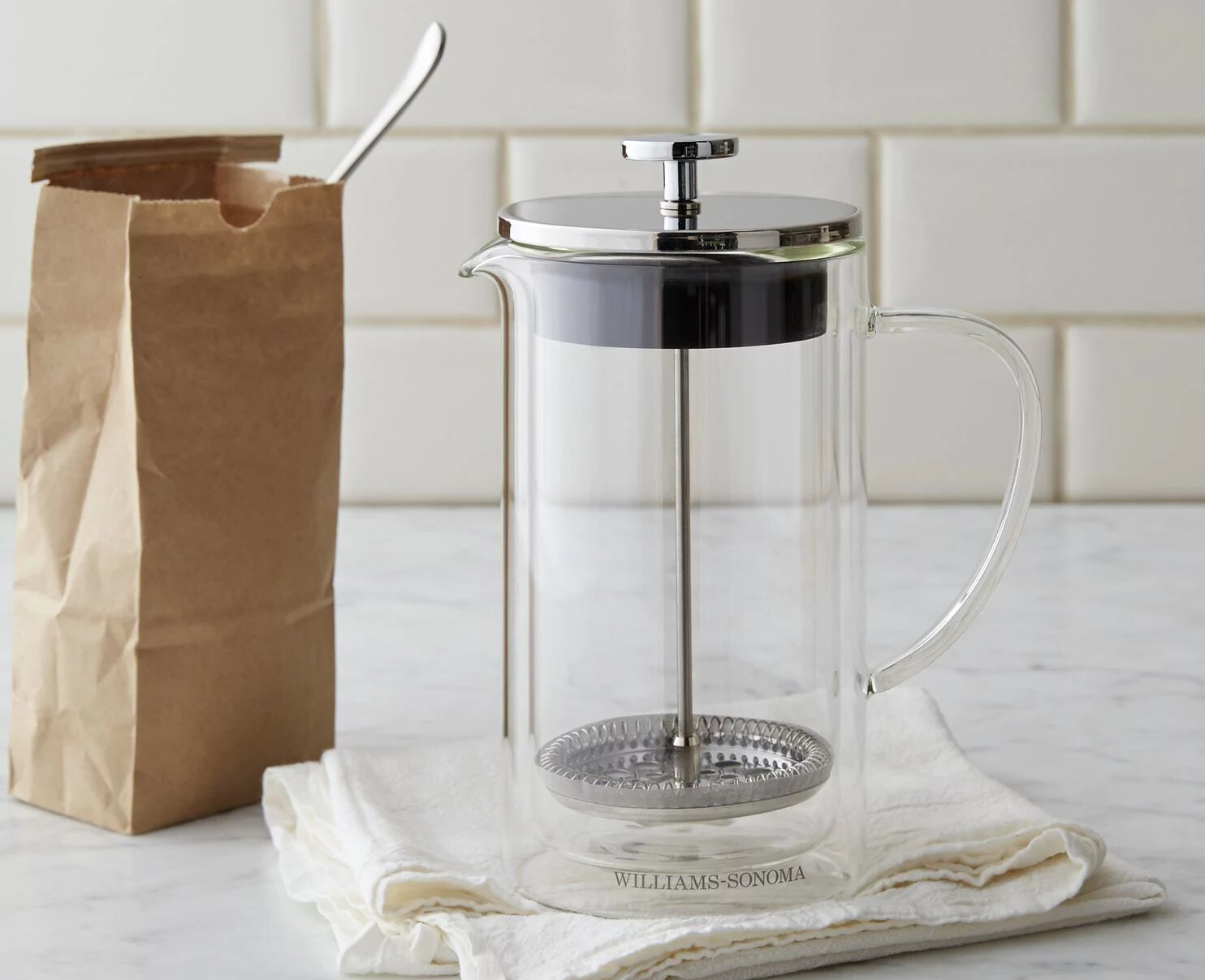 Френч-пресс с двойными стенками