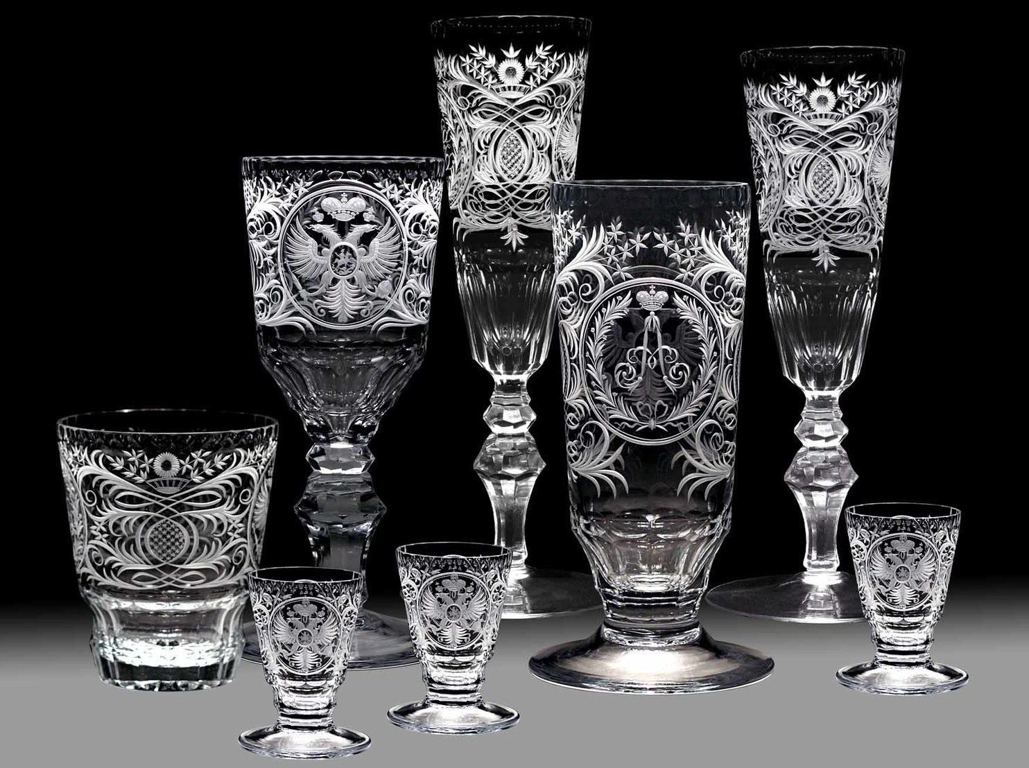 Гравировка на "царском" стекле