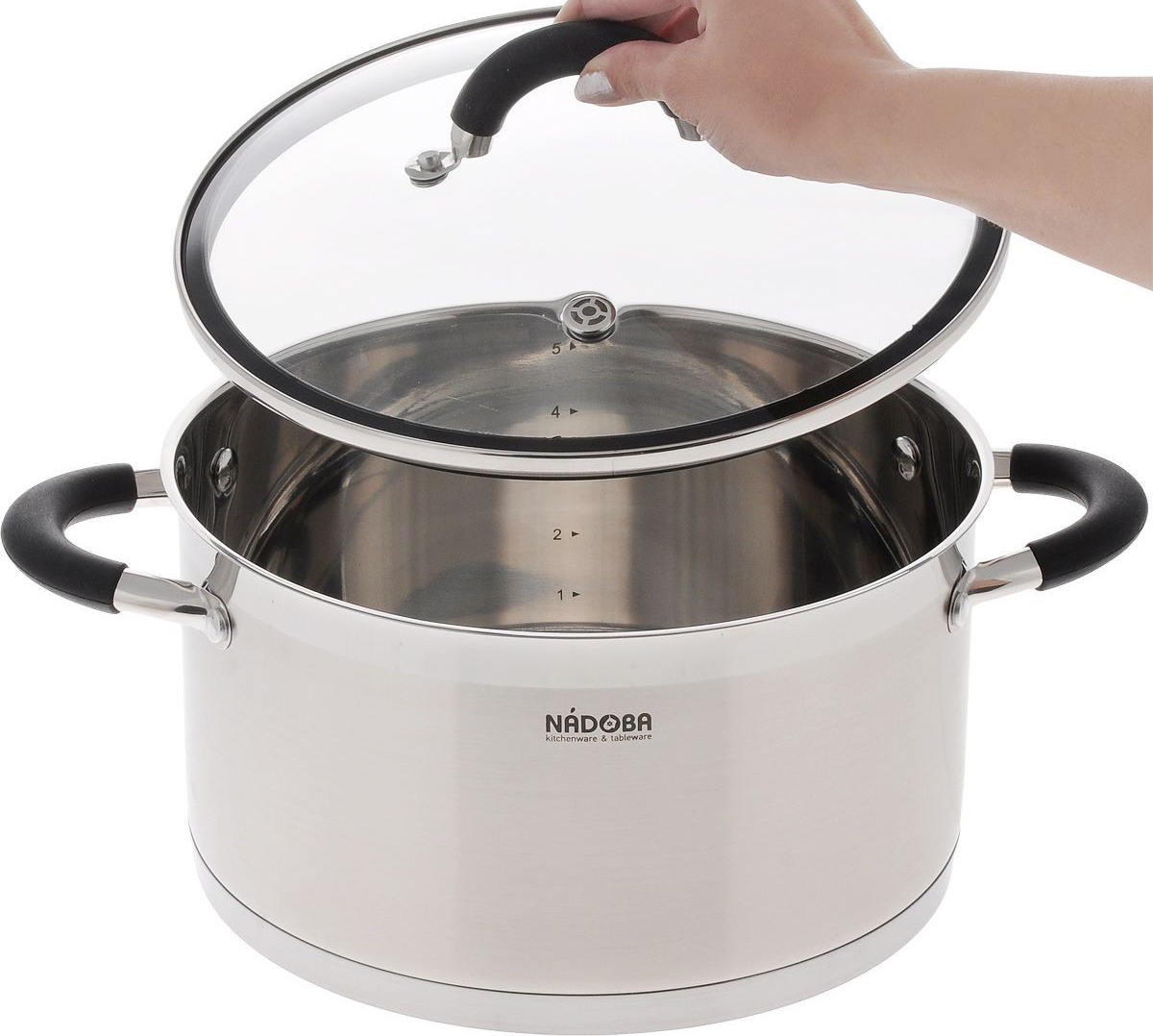 Кастрюля Nadoba с крышкой