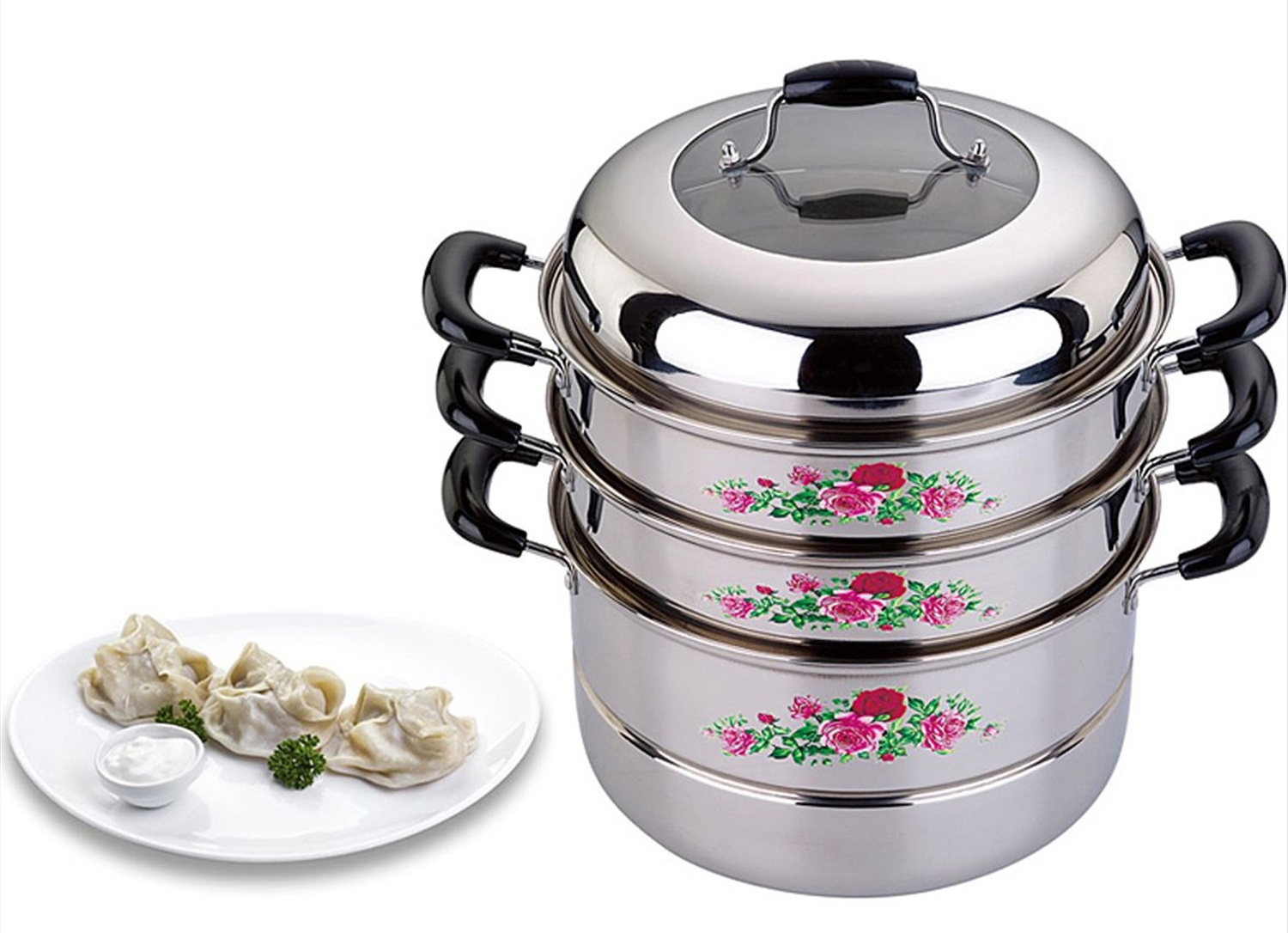 Кастрюля-мантоварка