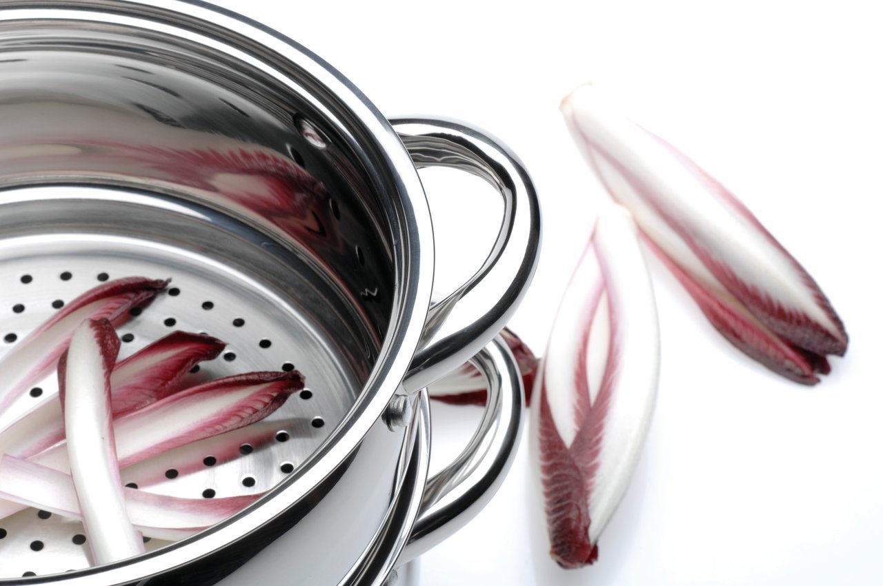 Фото кастрюли-пароварки из стали