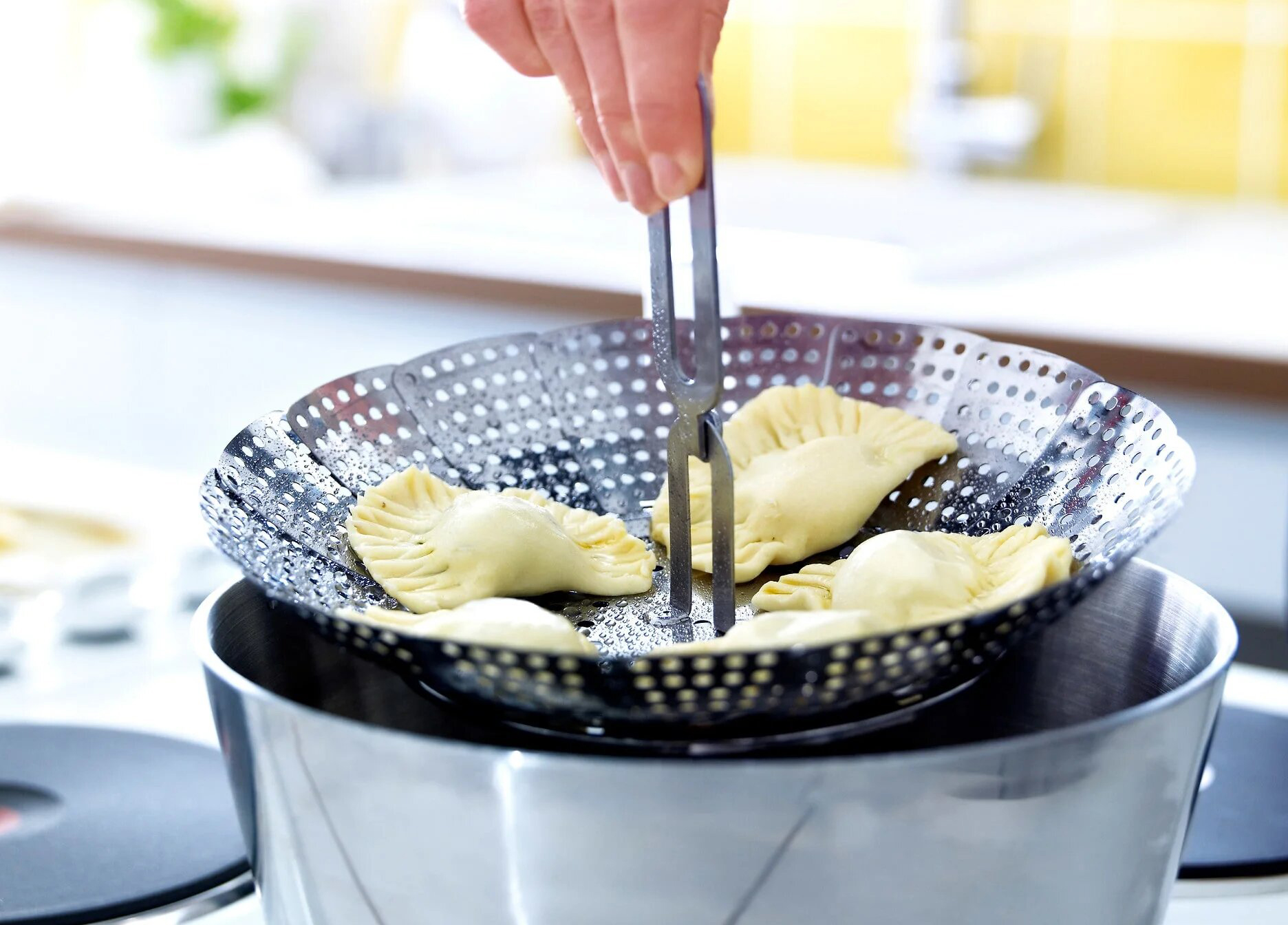 Кастрюля-пароварка складная