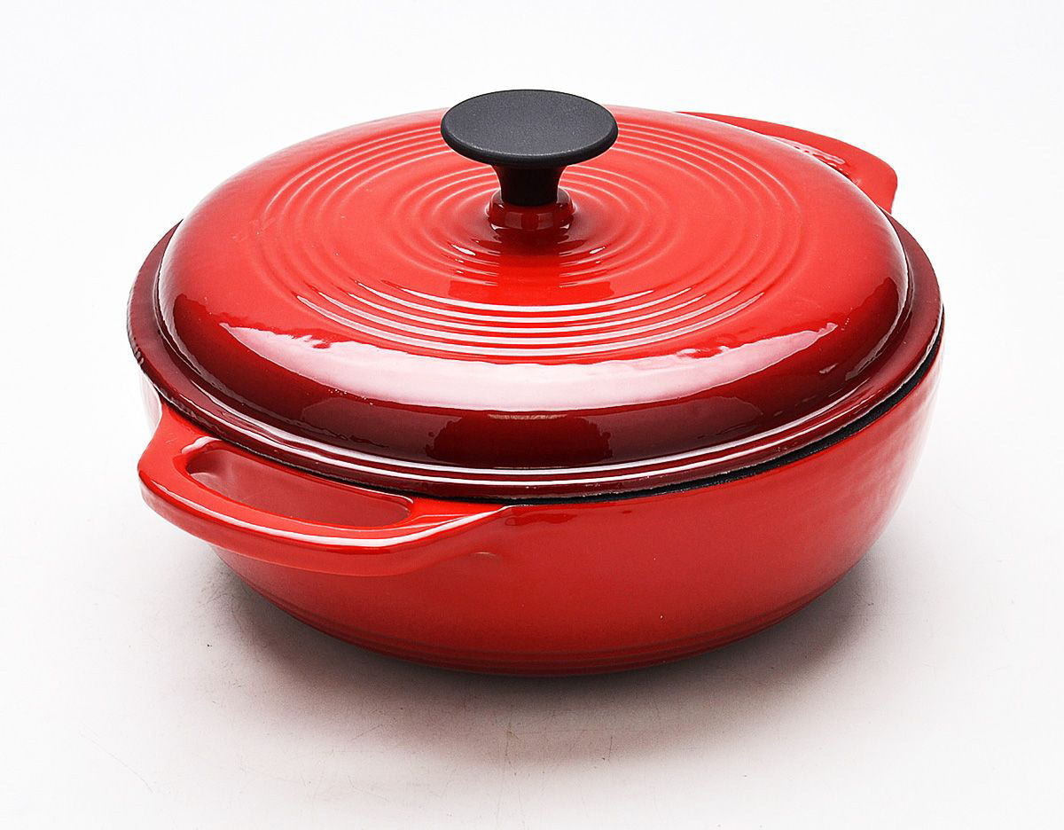 Чугунный эмалированный казан