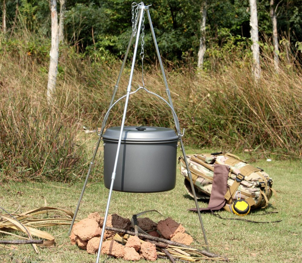 Фото казана на треноге