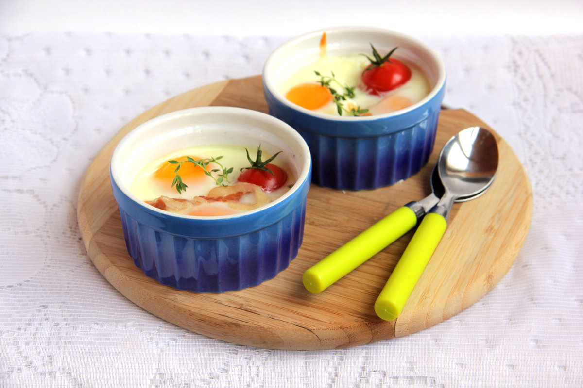 Фото керамической кокотницы