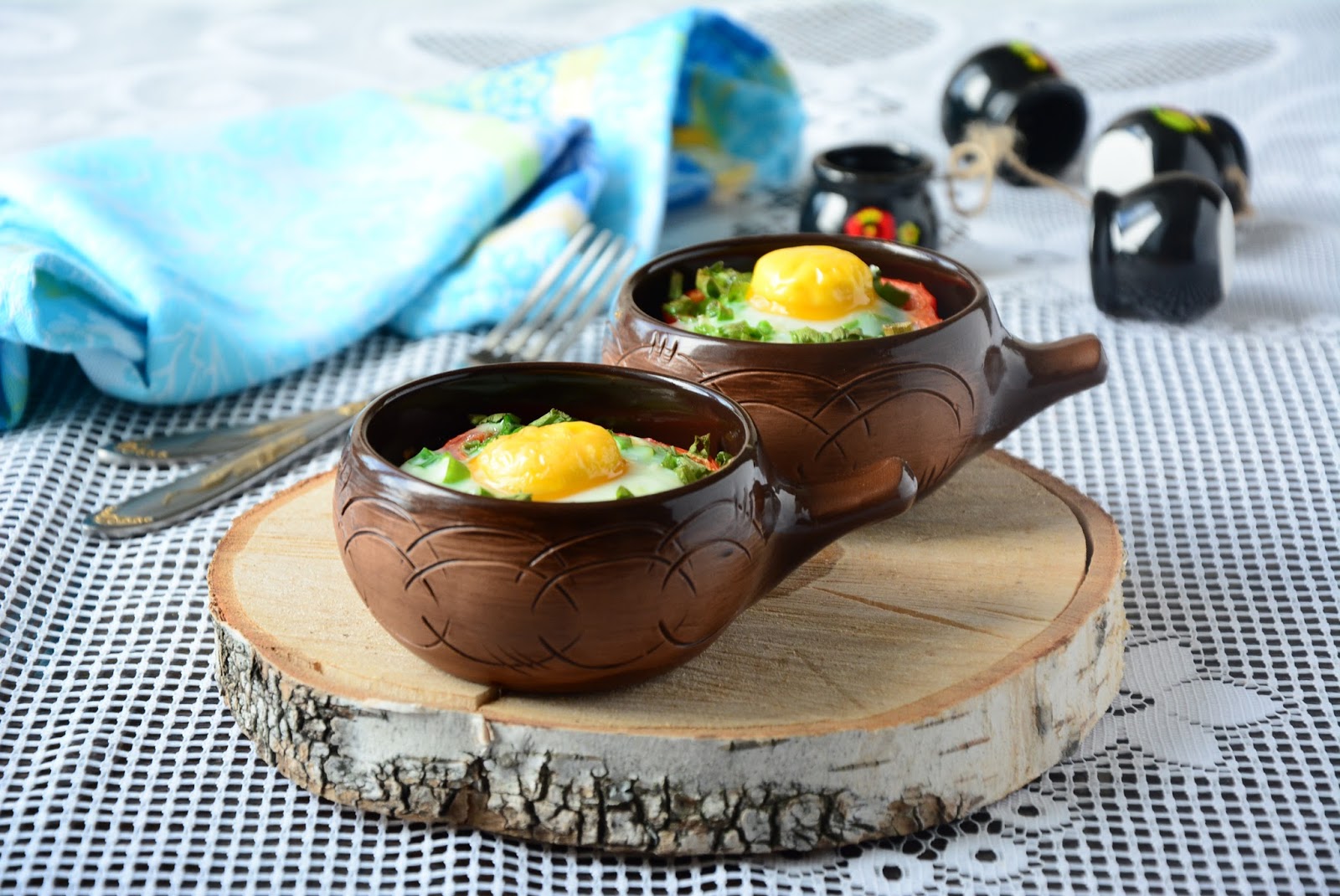 Кокотница с овощами