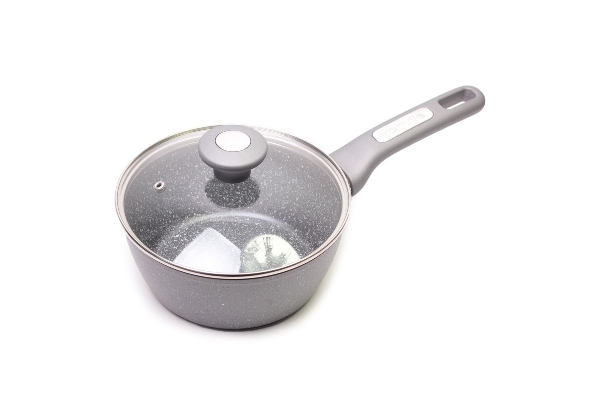 Ковш со стеклянной ручкой