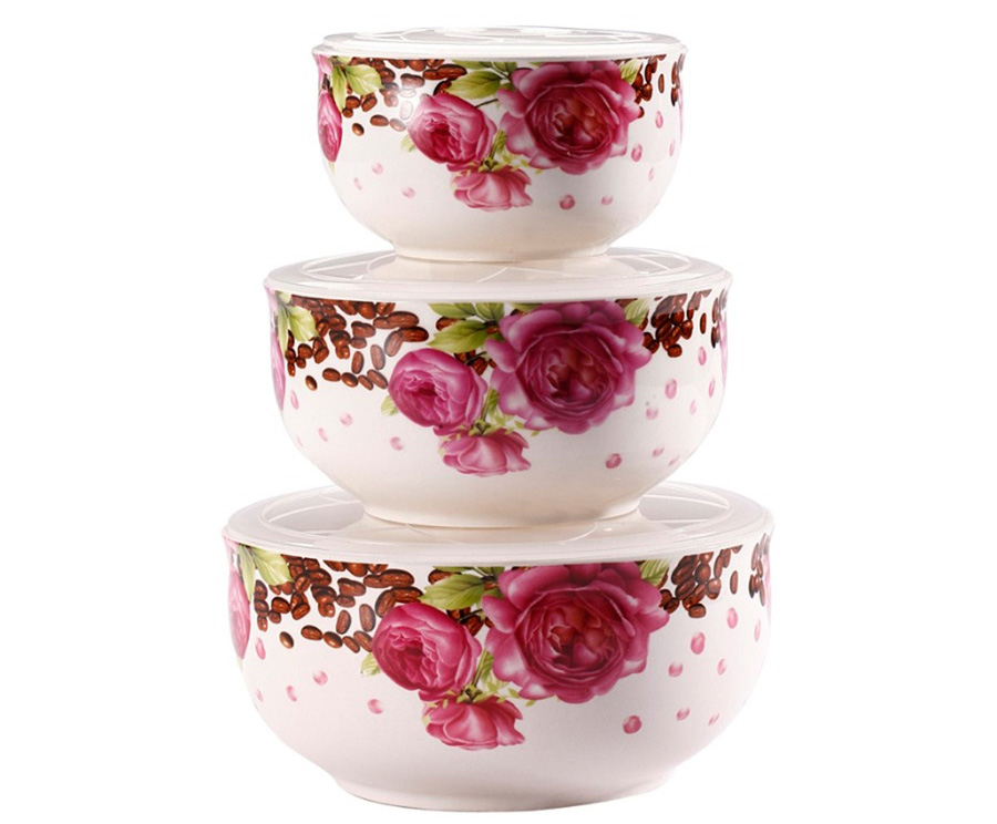 Набор салатниц из фарфора