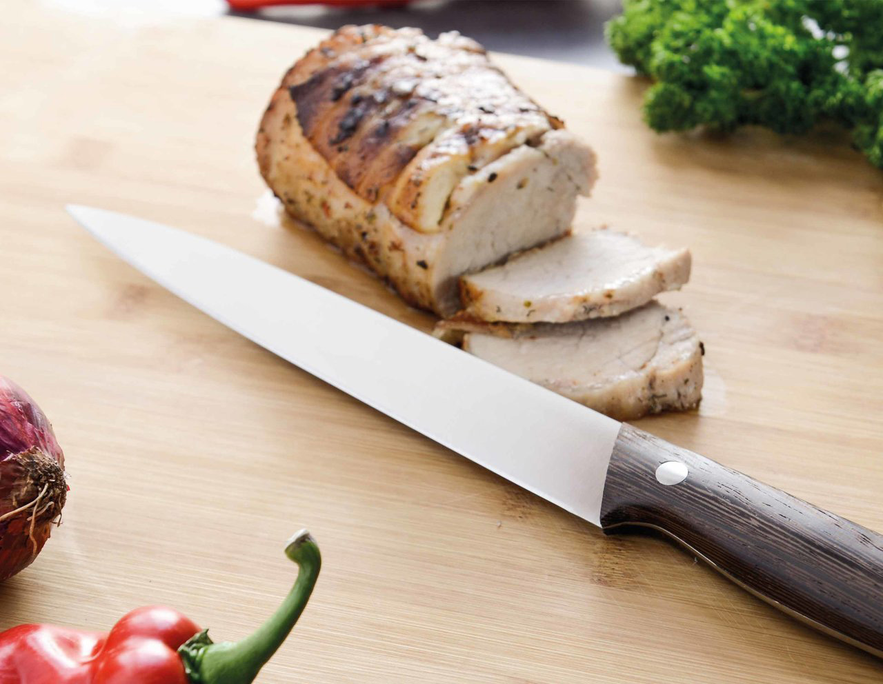 Нож для мяса из стали