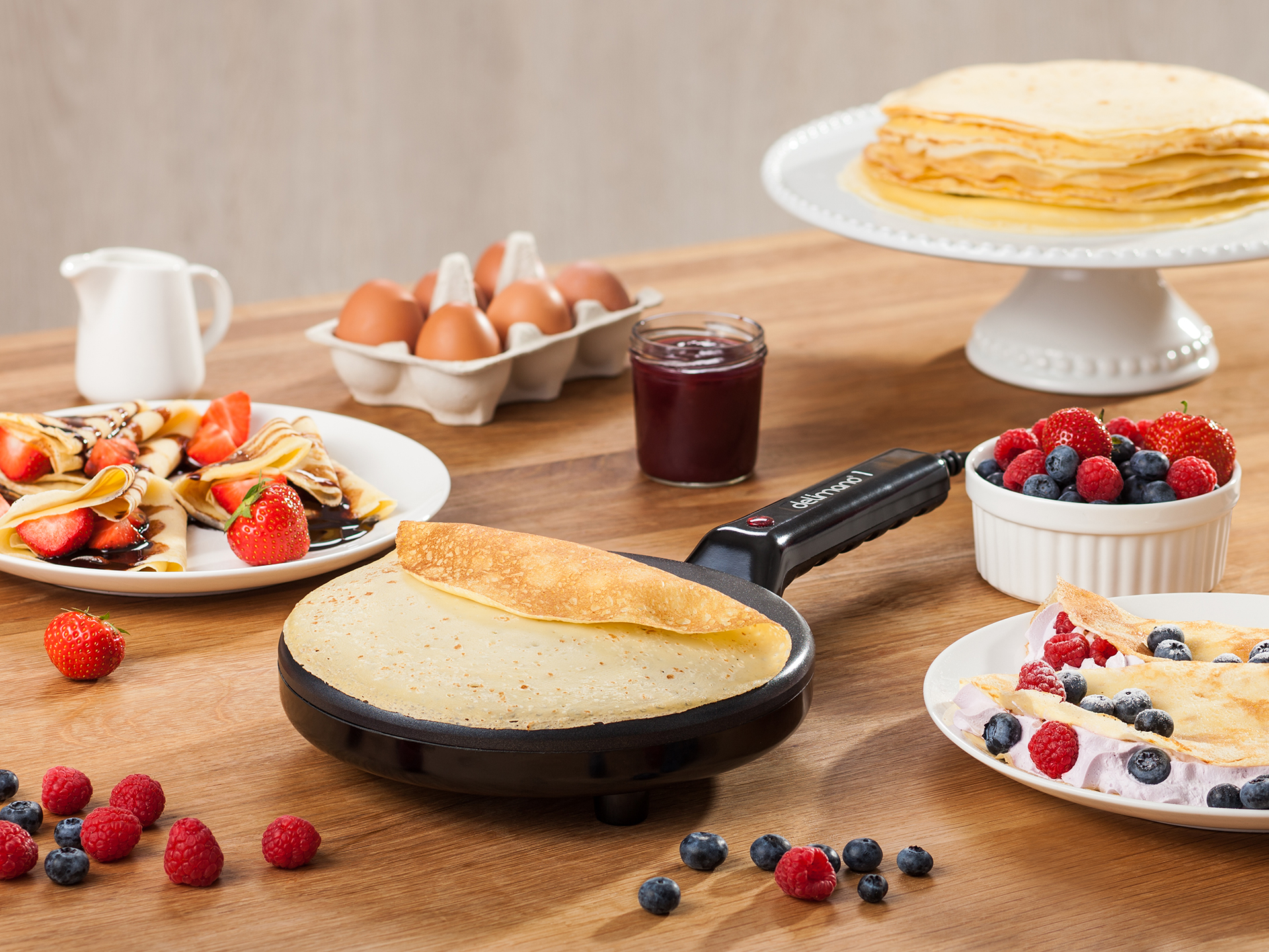 Погружная блинница на кухне