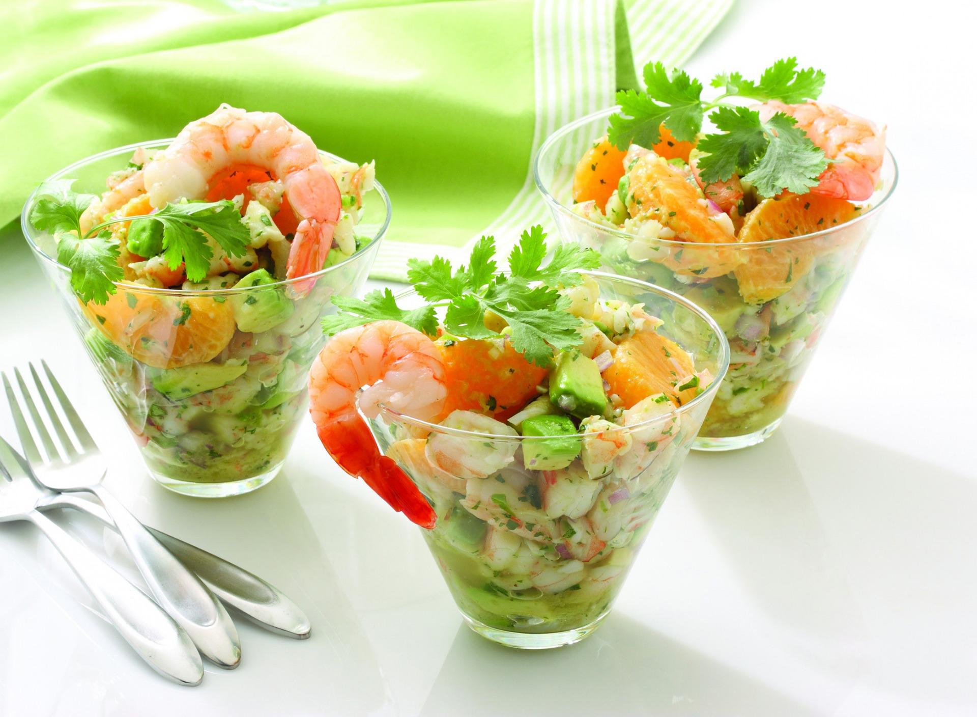 Порционные салаты