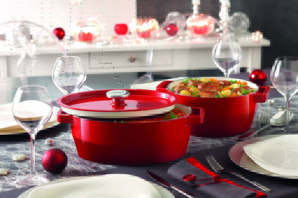 Посуда Pyrex на столе