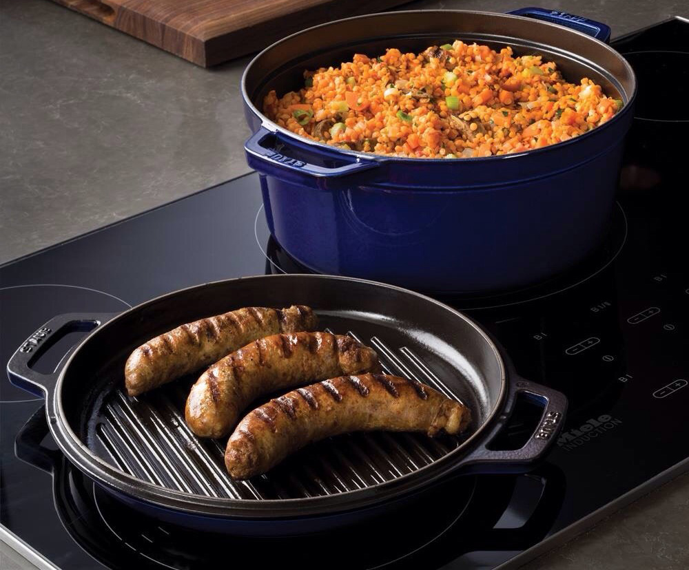 Посуда Staub на плите