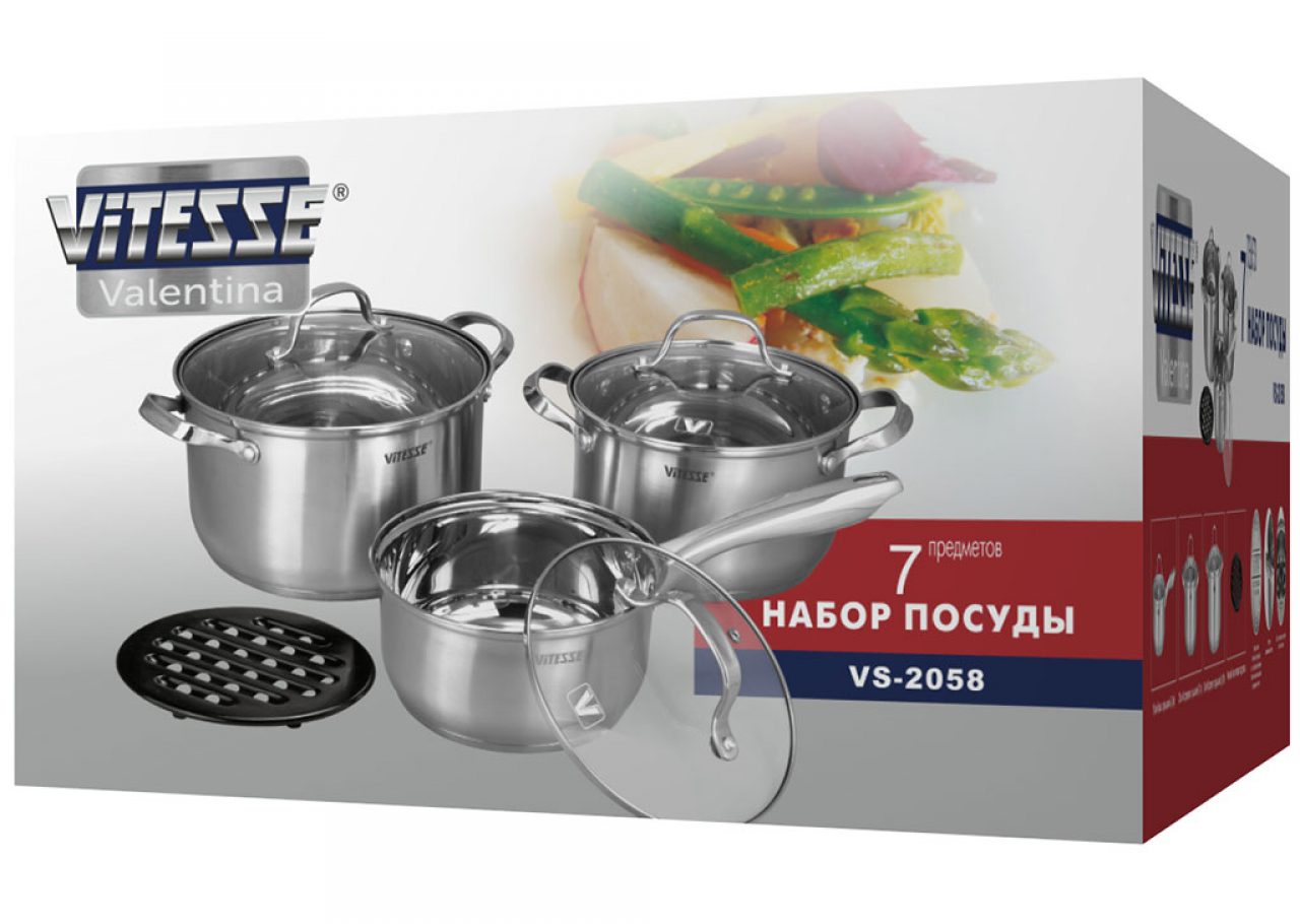 Посуда Витесс в упаковке