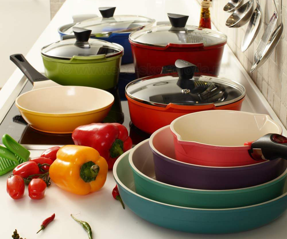 Посуда с керамическим покрытием