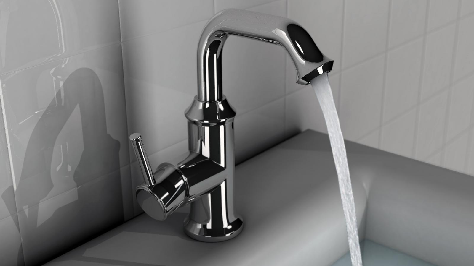 Проточная вода из крана