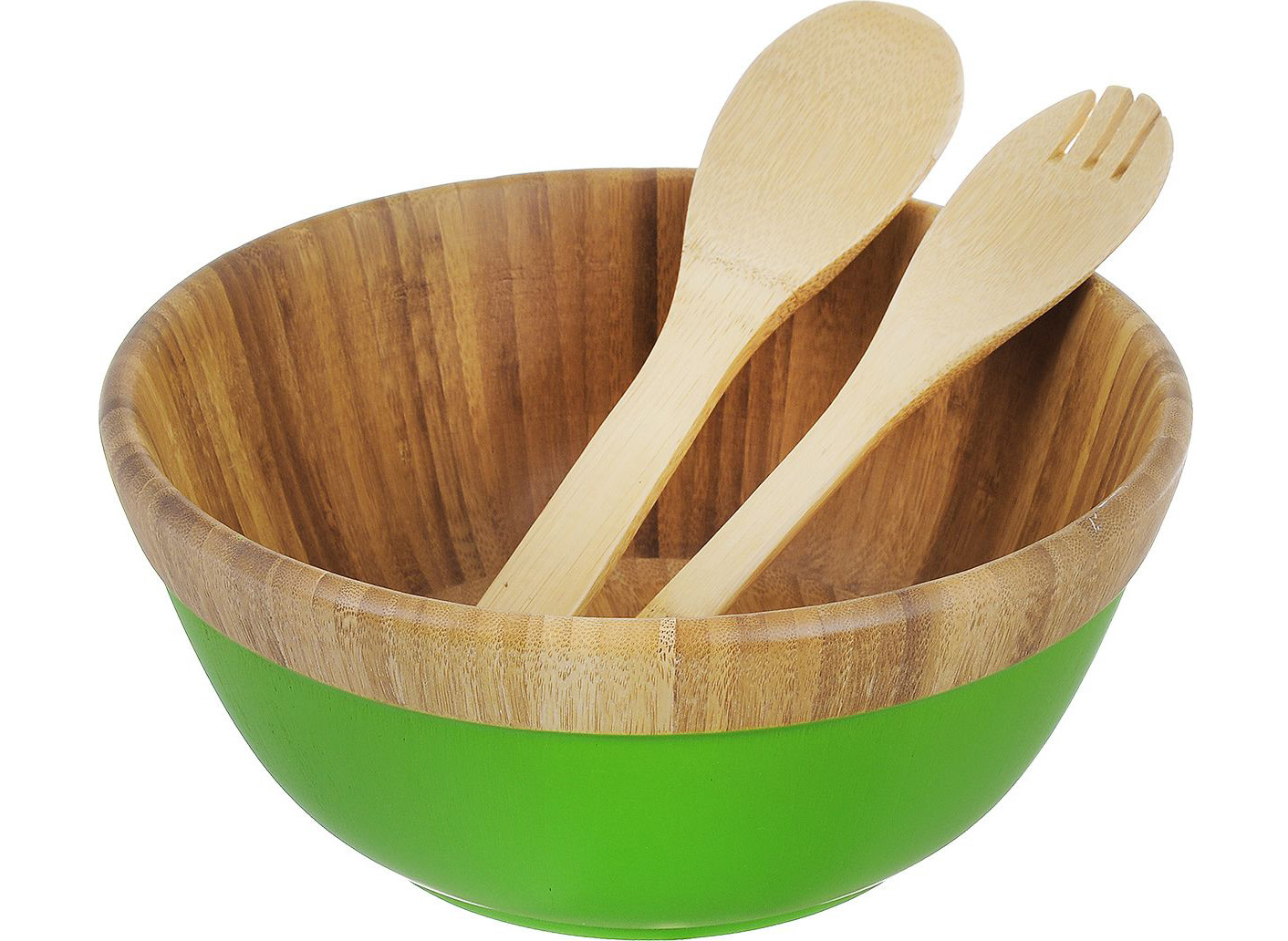 Салатница из бамбука