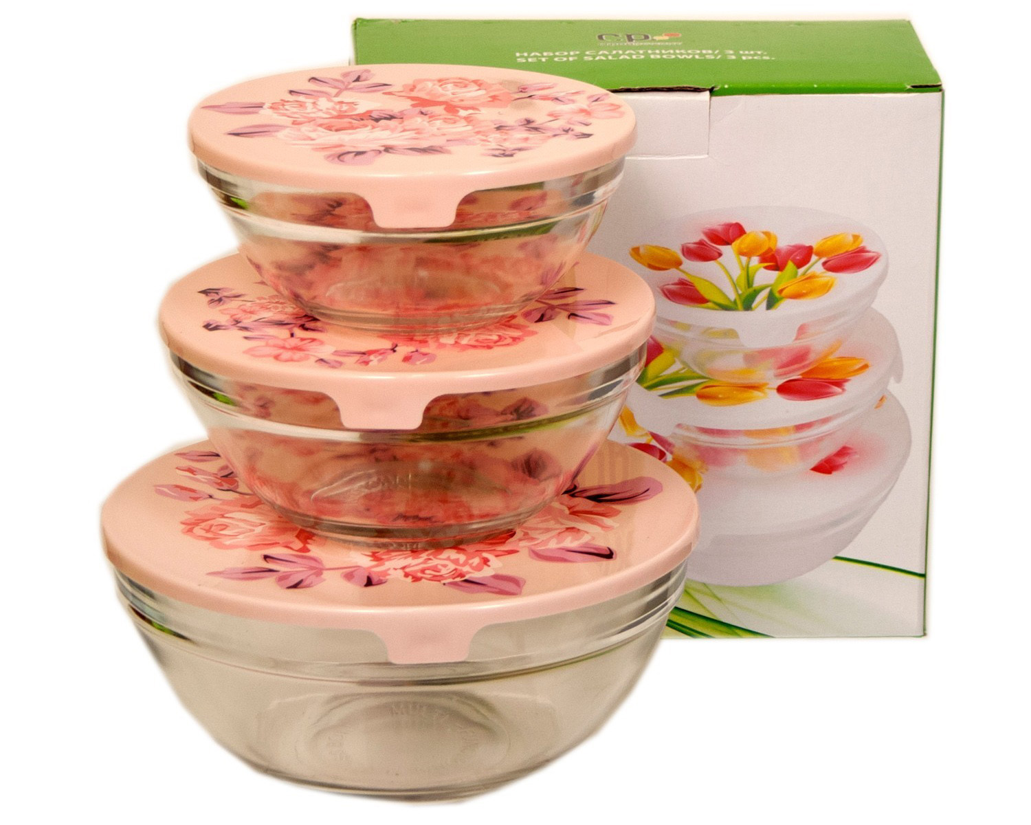 Салатницы с крышкой