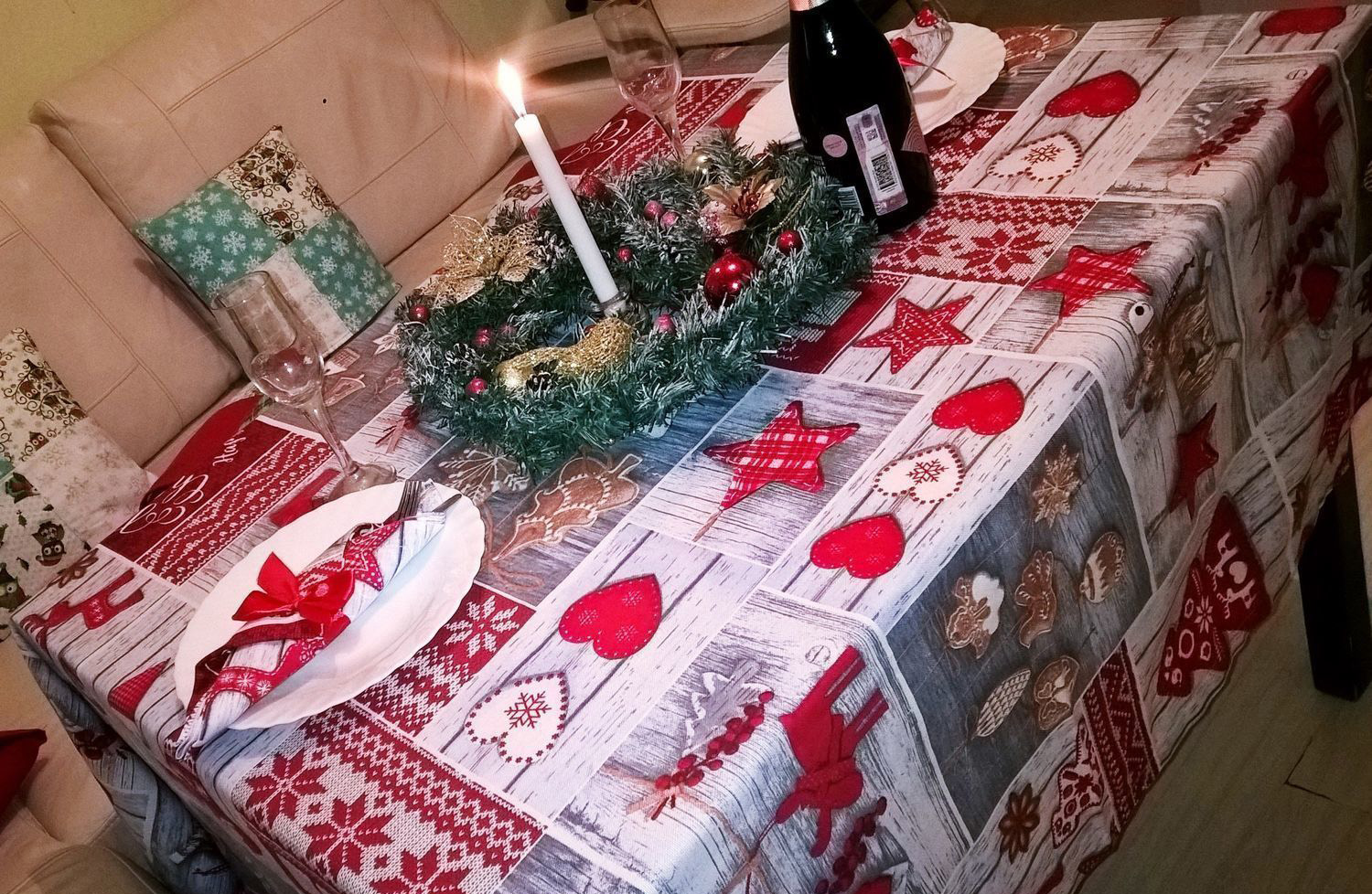 Скатерть рогожка