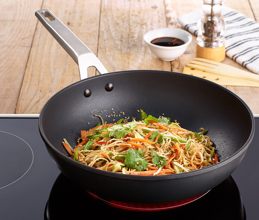 Сковорода на галагеновой плите