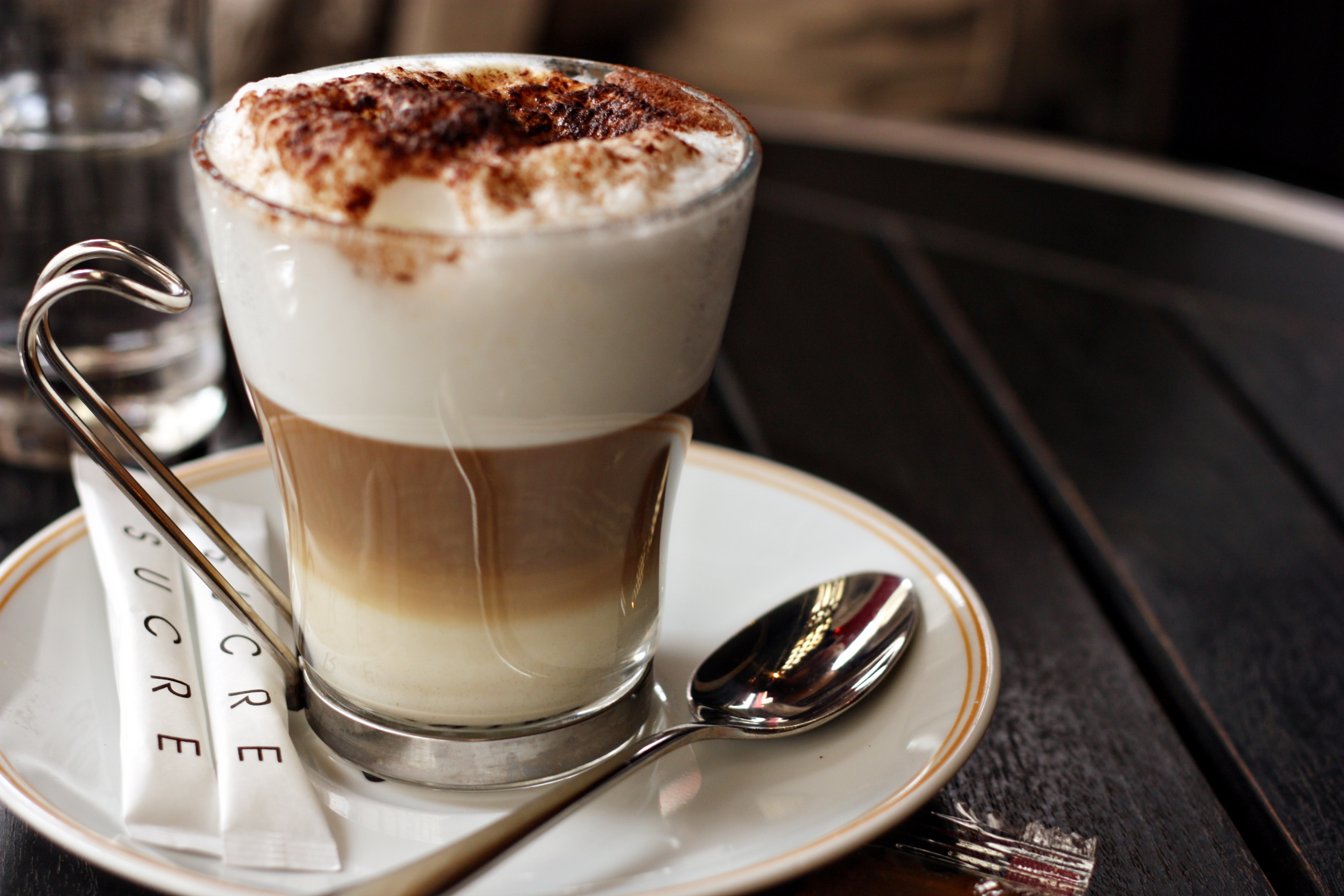 Стакан с латте