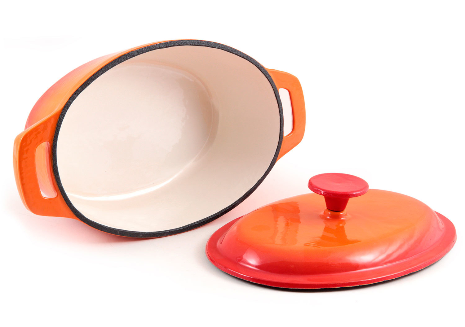 Утятница чугунная эмалированная