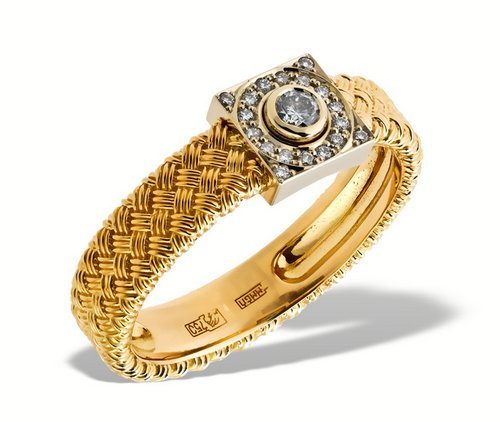 чистка золота с камнями